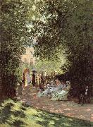 Claude Monet Monceau Park Spain oil painting artist